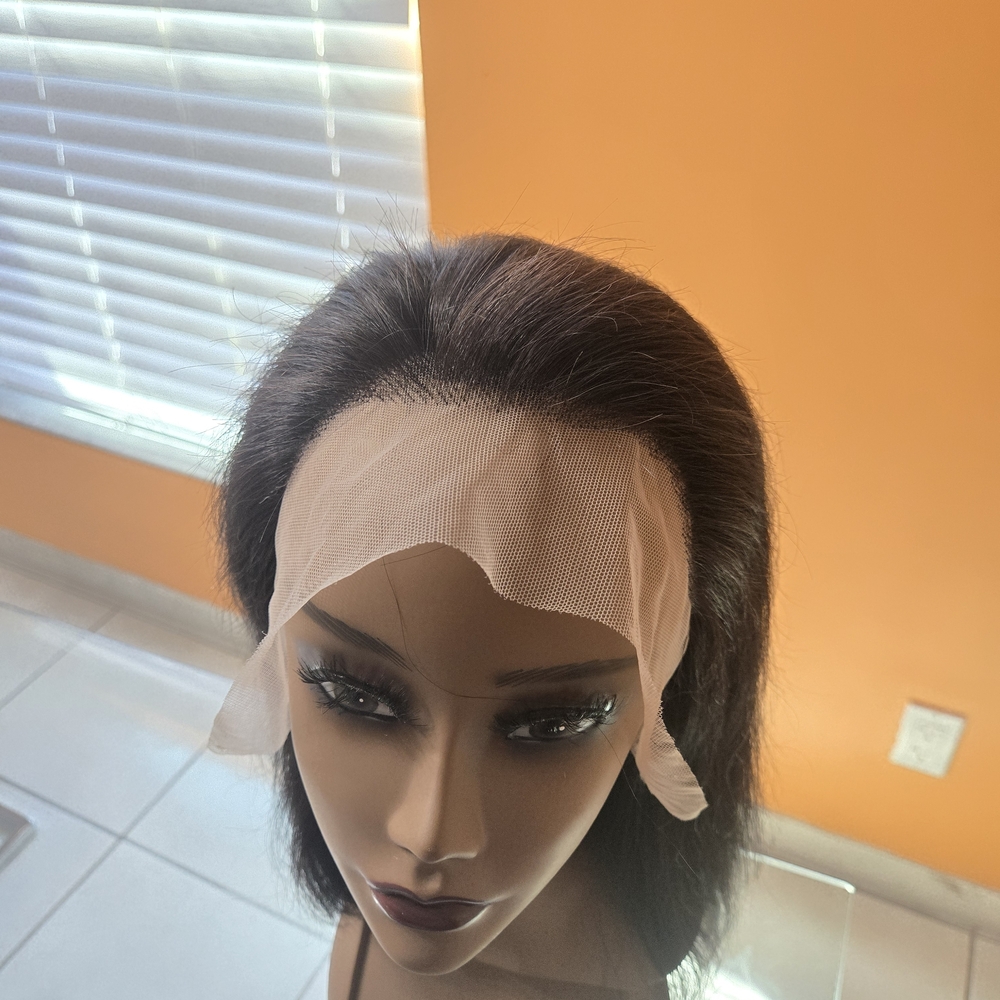 Natural Black Lace Front Wig